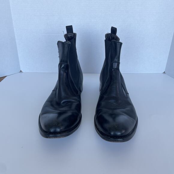 To Boot New York Men's Chelsea Boot Black Genuine Leather Made In Italy Size 13 - Picture 3 of 7